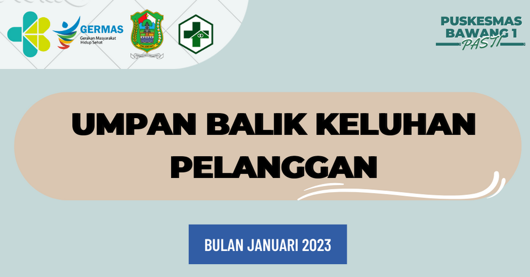 Umpan Balik Keluhan Pelanggan Bulan Januari 2023