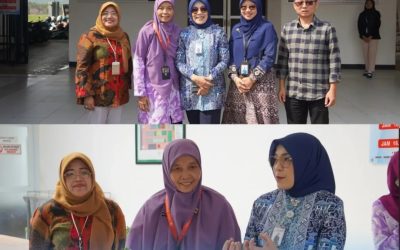 Kunjungan Direktur Jaminan Pelayanan Kesehatan BPJS Kesehatan di Puskesmas Mandiraja 1