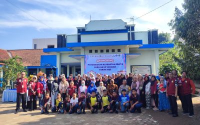 LAUNCHING CEK KESEHATAN GRATIS (CKG) ANAK SEKOLAH DI SDN 1 MANDIRAJA WETAN!