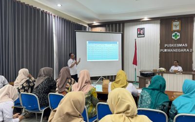 Monev Integrasi Pelayanan Kesehatan Primer Puskesmas Purwanegara 1